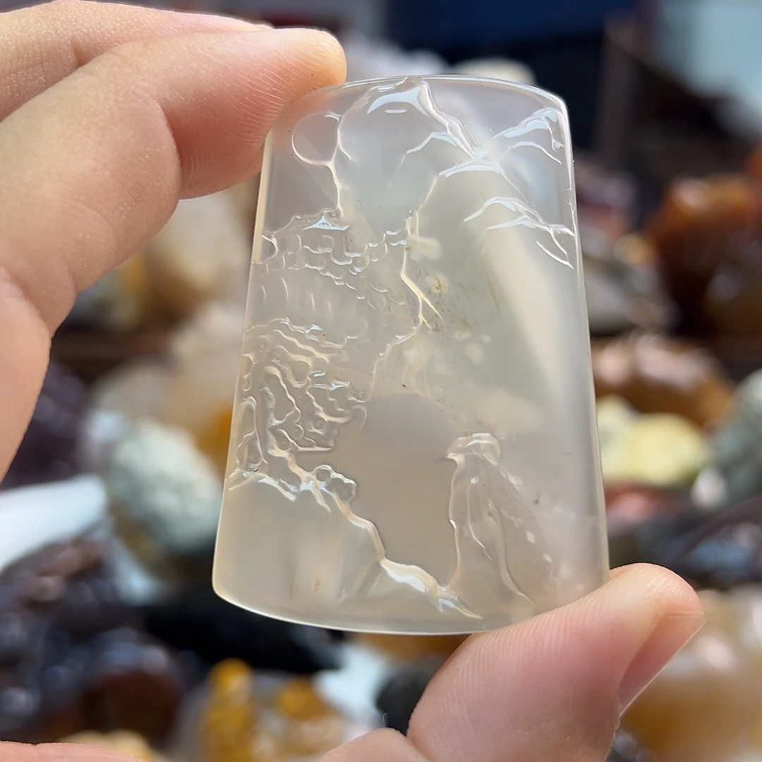 玛瑙/玉髓未镶嵌颈饰