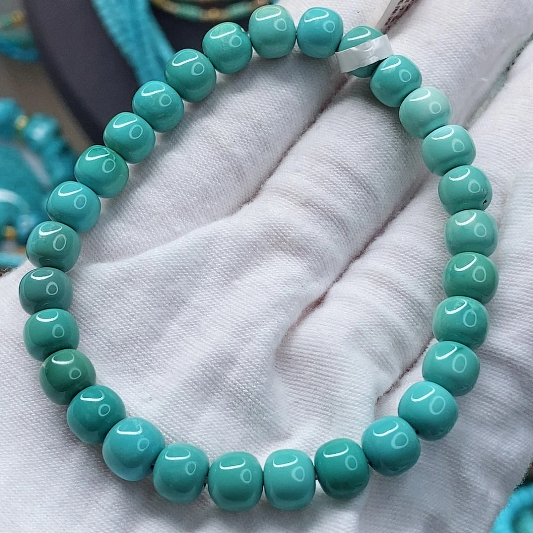 绿松石未镶嵌手串