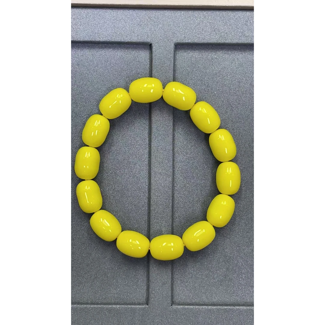 手链 手链 福玺甄选黄色手串2054