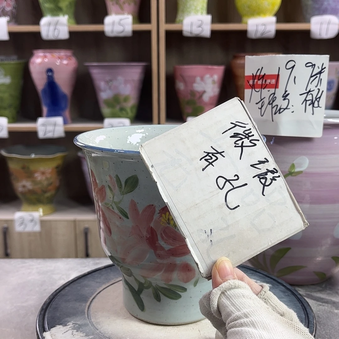 景德镇陶瓷花盆花盆