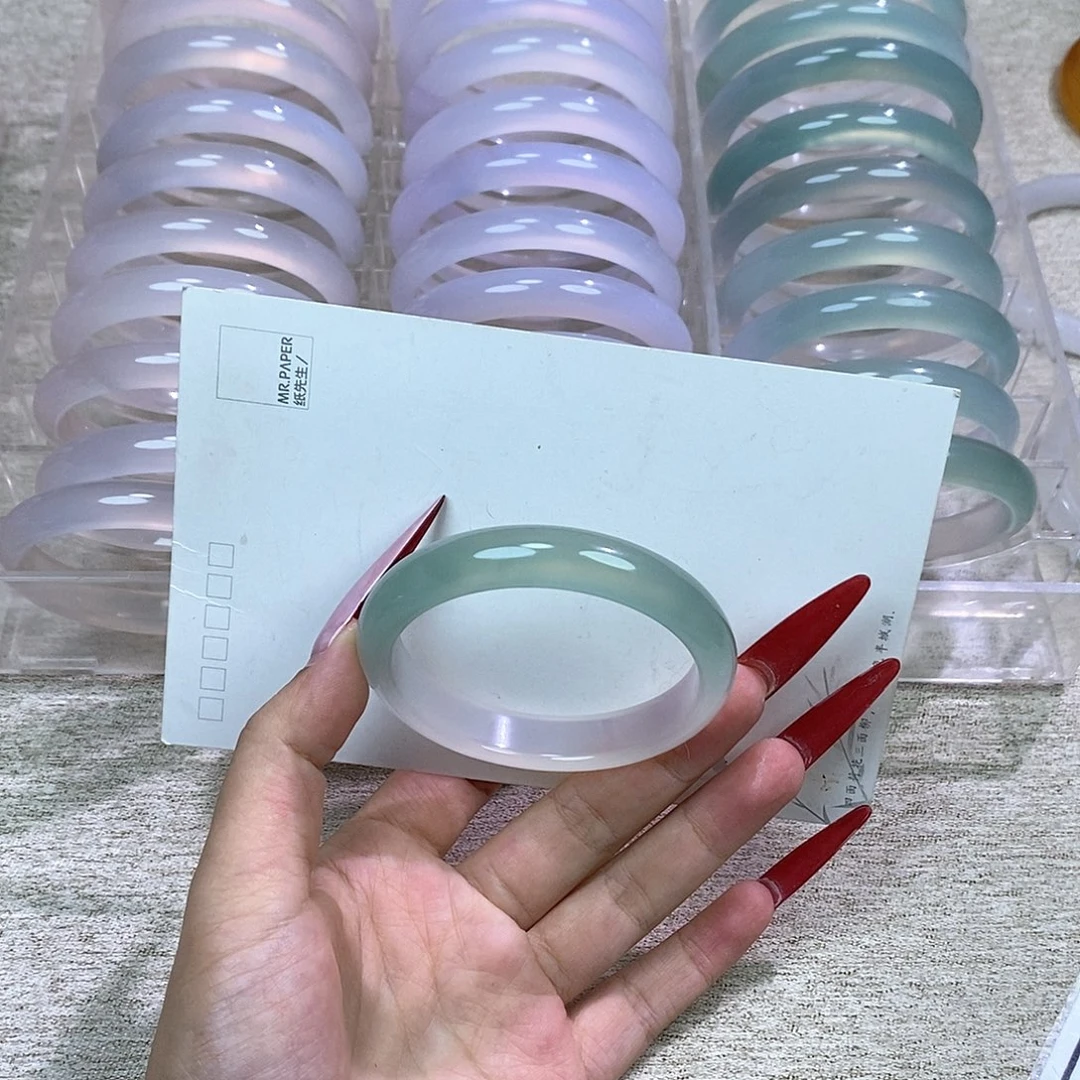 玛瑙/玉髓未镶嵌手镯54.7-1