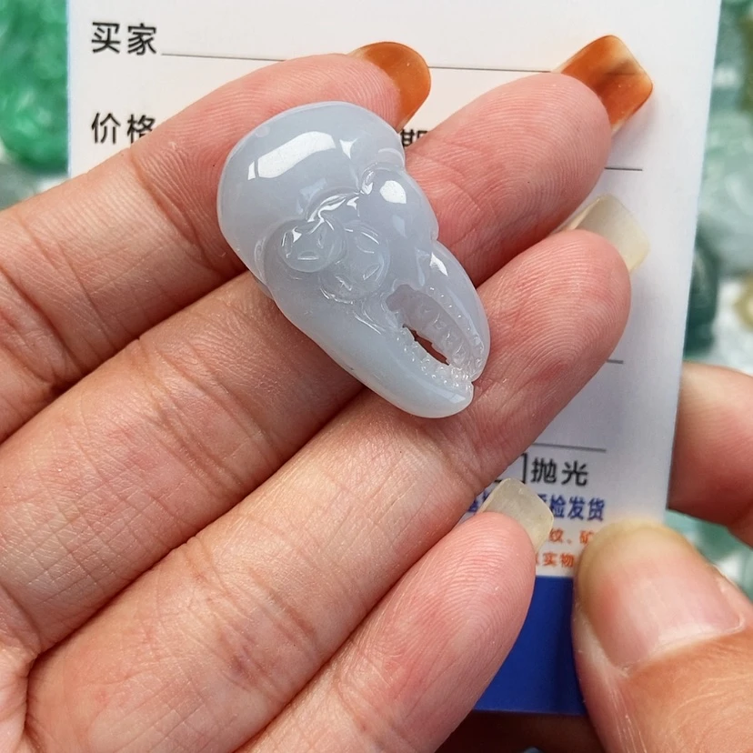 【闪购商品】翡翠颈饰未镶嵌有钱花