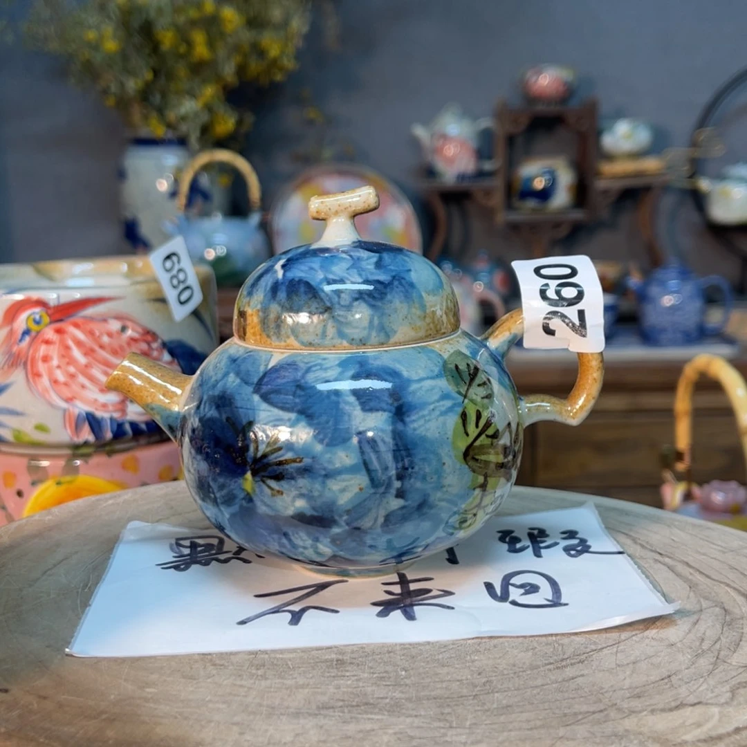 杯素浅陶瓷手工手绘