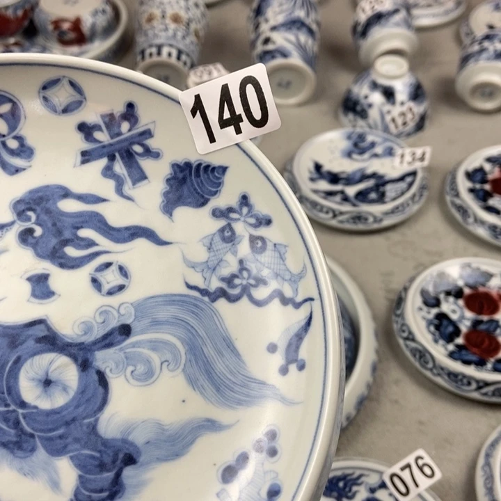 楼***上瓷片手工手绘手工制作