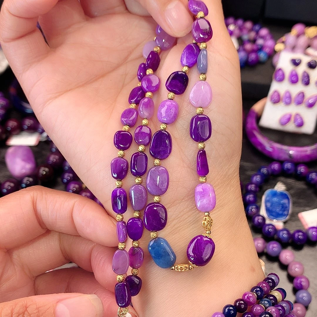 苏纪石（舒俱来）未镶嵌项链