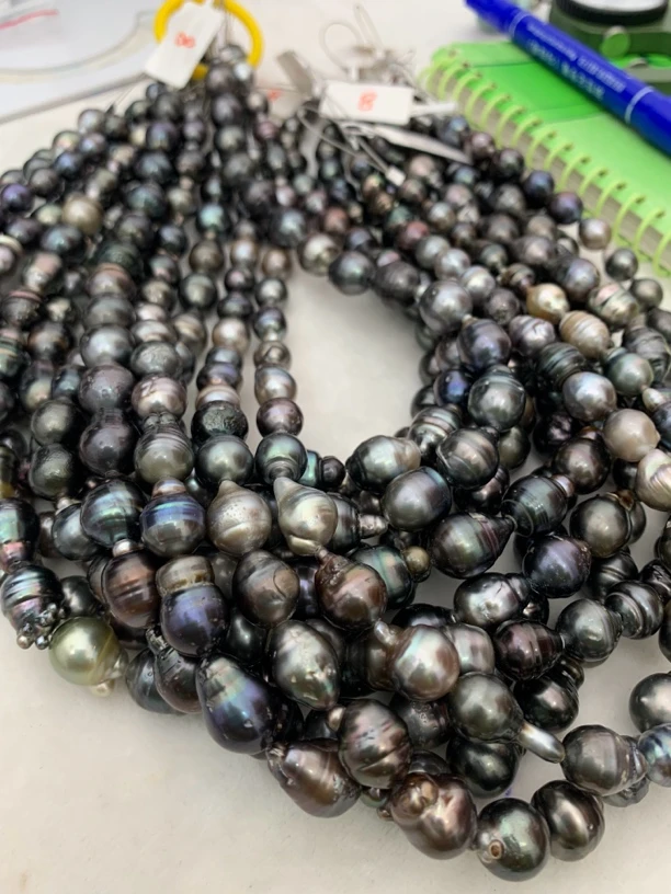 海水珍珠大溪地裸珠多样性拍一 11mm