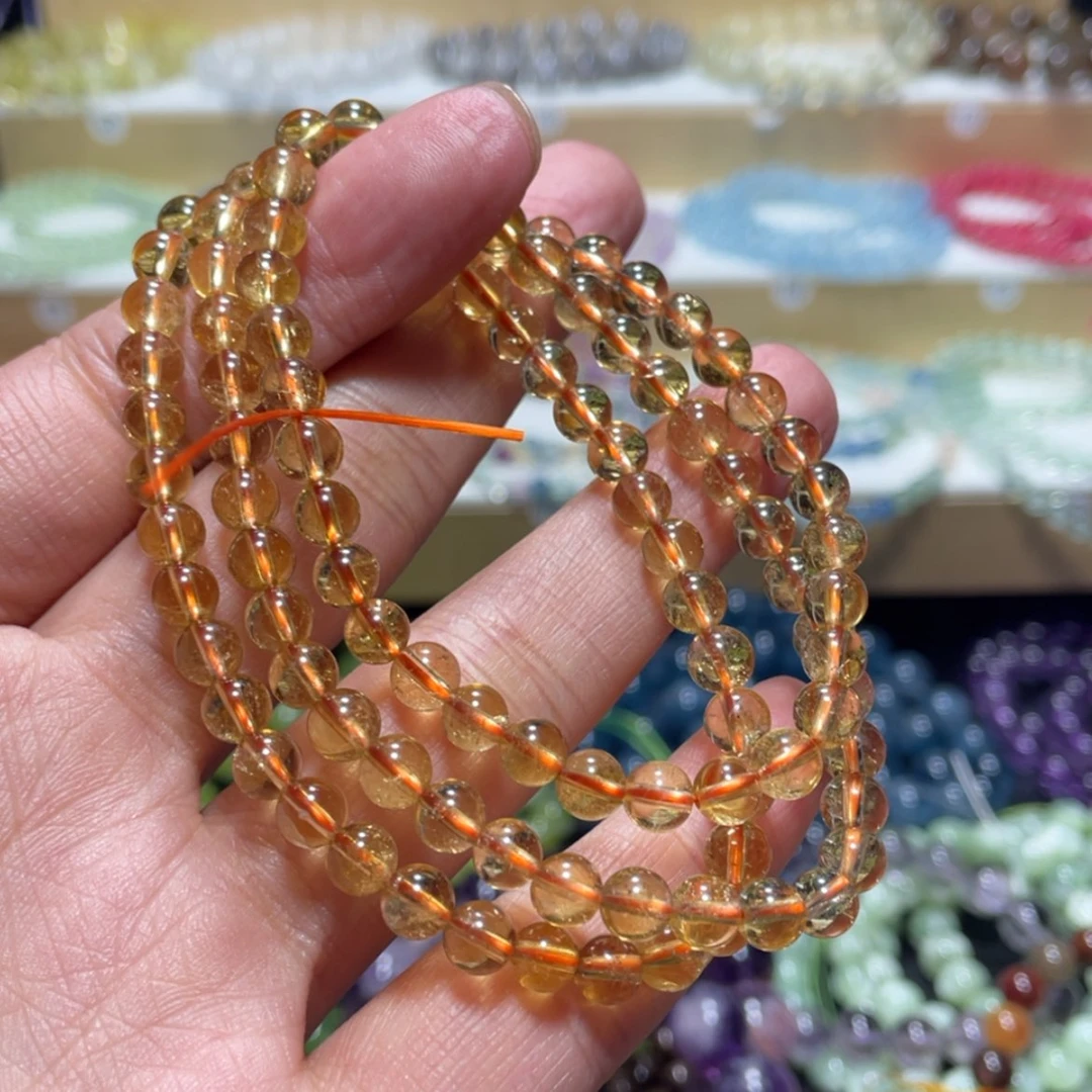 【闪购商品】水晶手链银S800镀金镶嵌小***宝