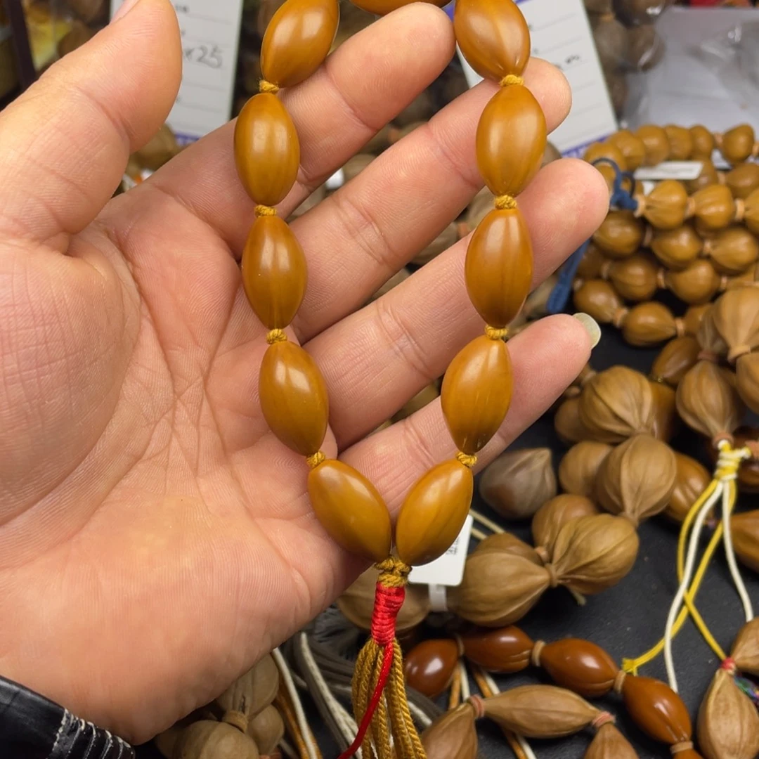 橄榄核手串光珠13mm