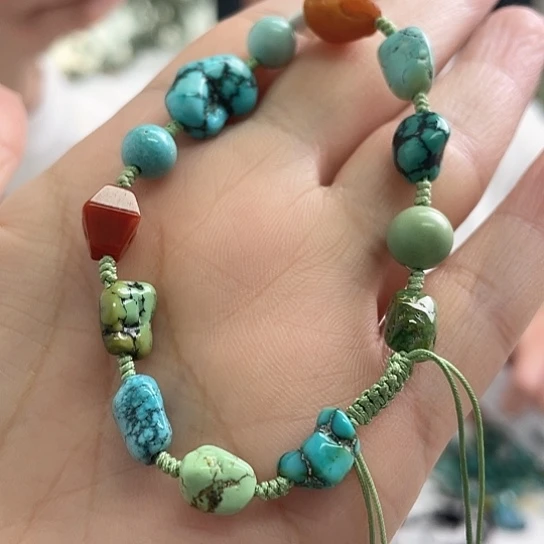 绿松石珠宝奇石未镶嵌