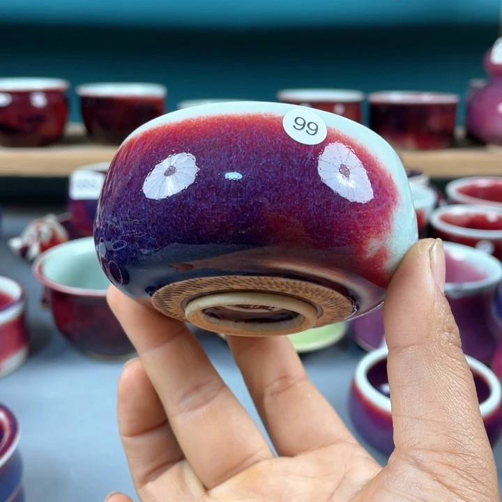 瓷片纯手工制作……微微瑕