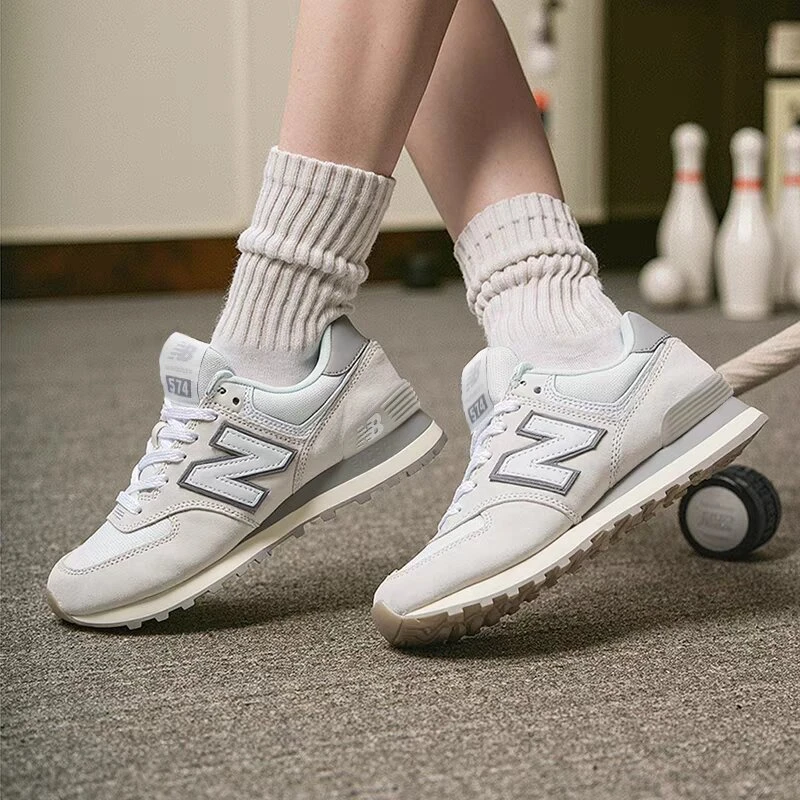 NEW BALANCE男女简约透气休闲鞋25夏季新款耐磨百搭运动鞋U574WPG