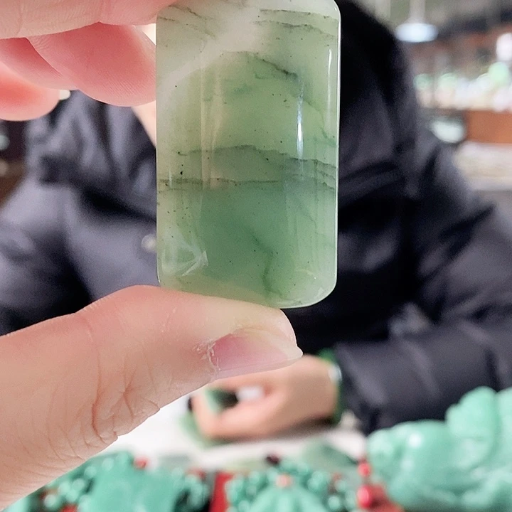 密玉（石英质玉）手链未镶嵌