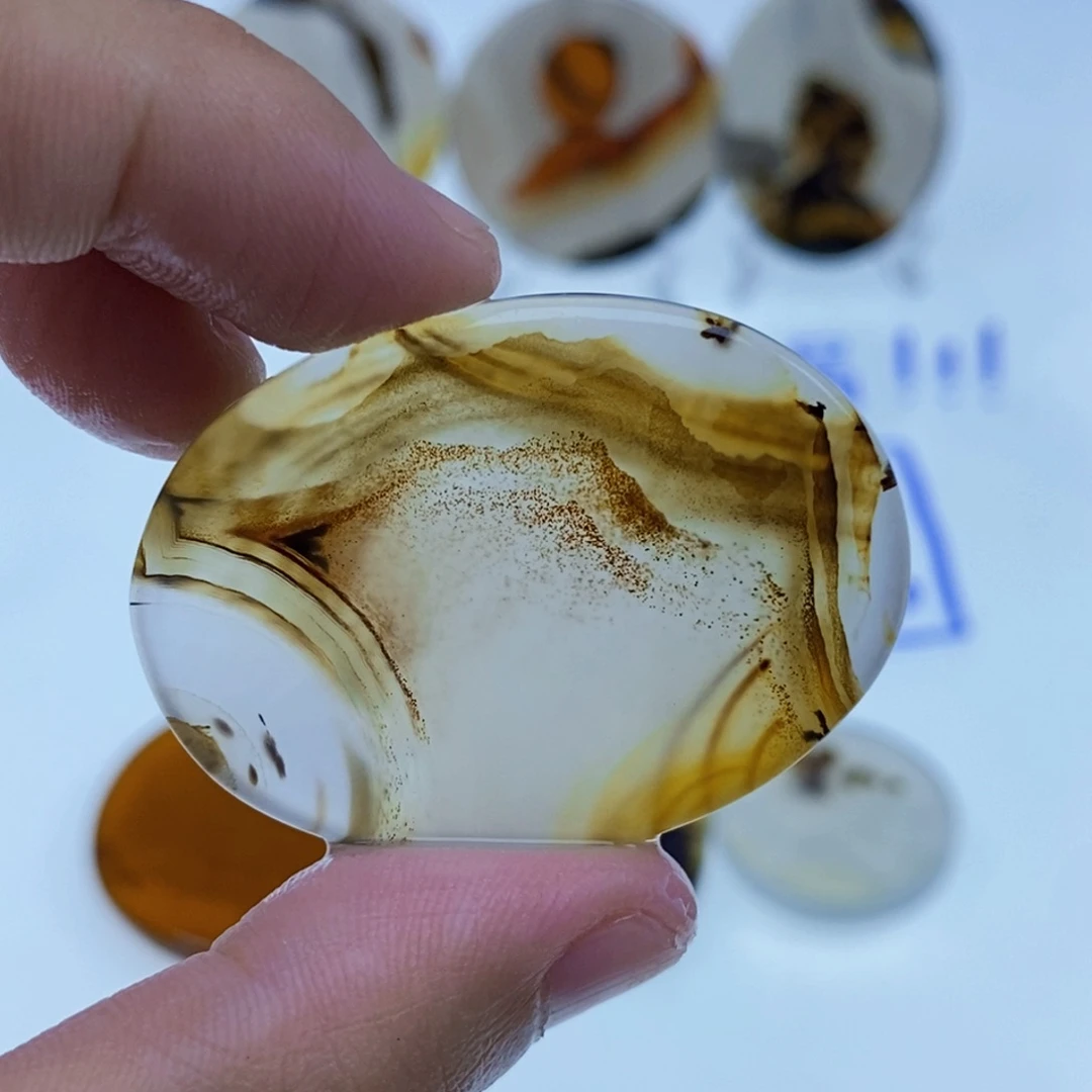 玛瑙/玉髓未镶嵌珠宝半成品