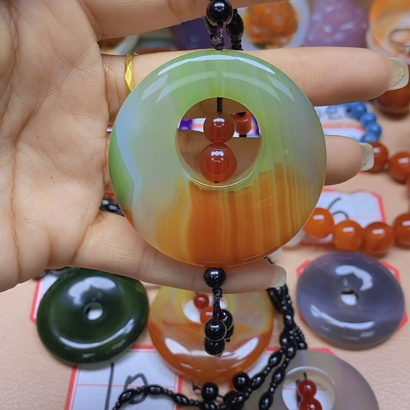 【闪购商品】玛瑙/玉髓颈饰未镶嵌章****）