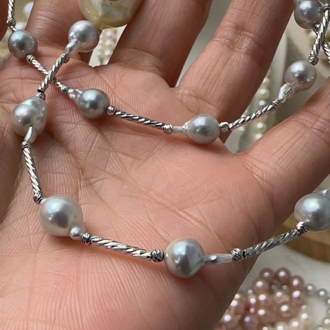 海水珍珠颈饰未镶嵌赤*.