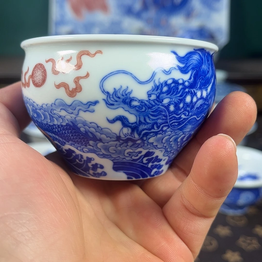 瓷片自成堂景德镇手工手绘