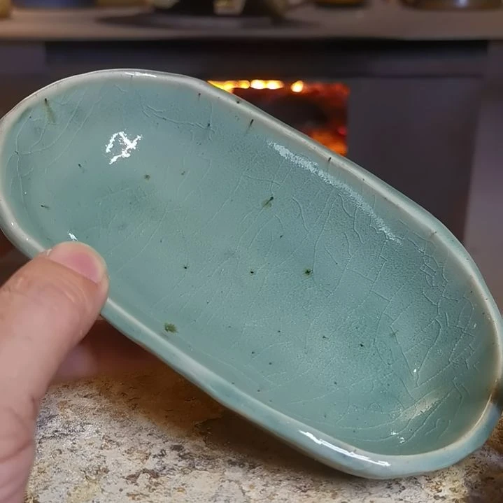 盘手工高温原矿窑变