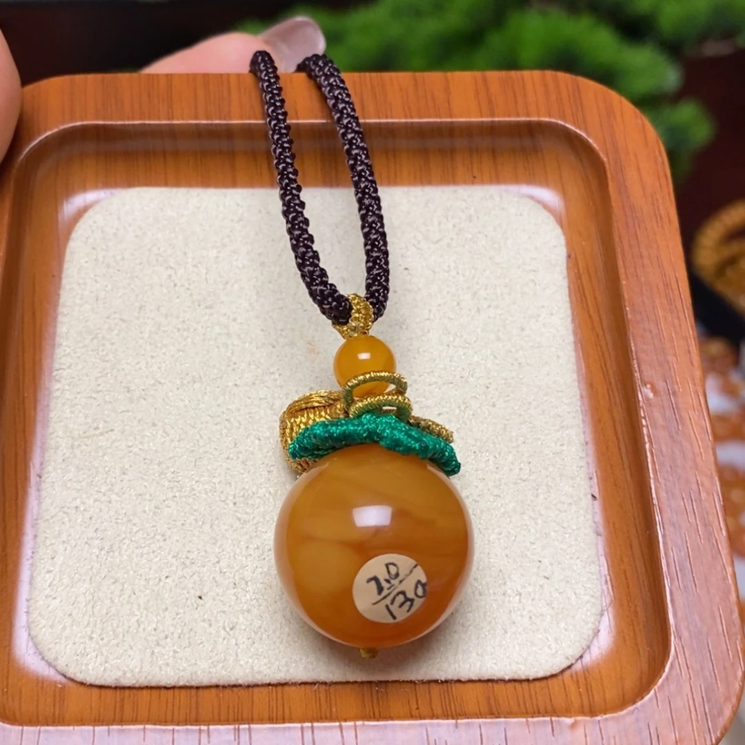 【闪购商品】蜜蜡颈饰未镶嵌项链