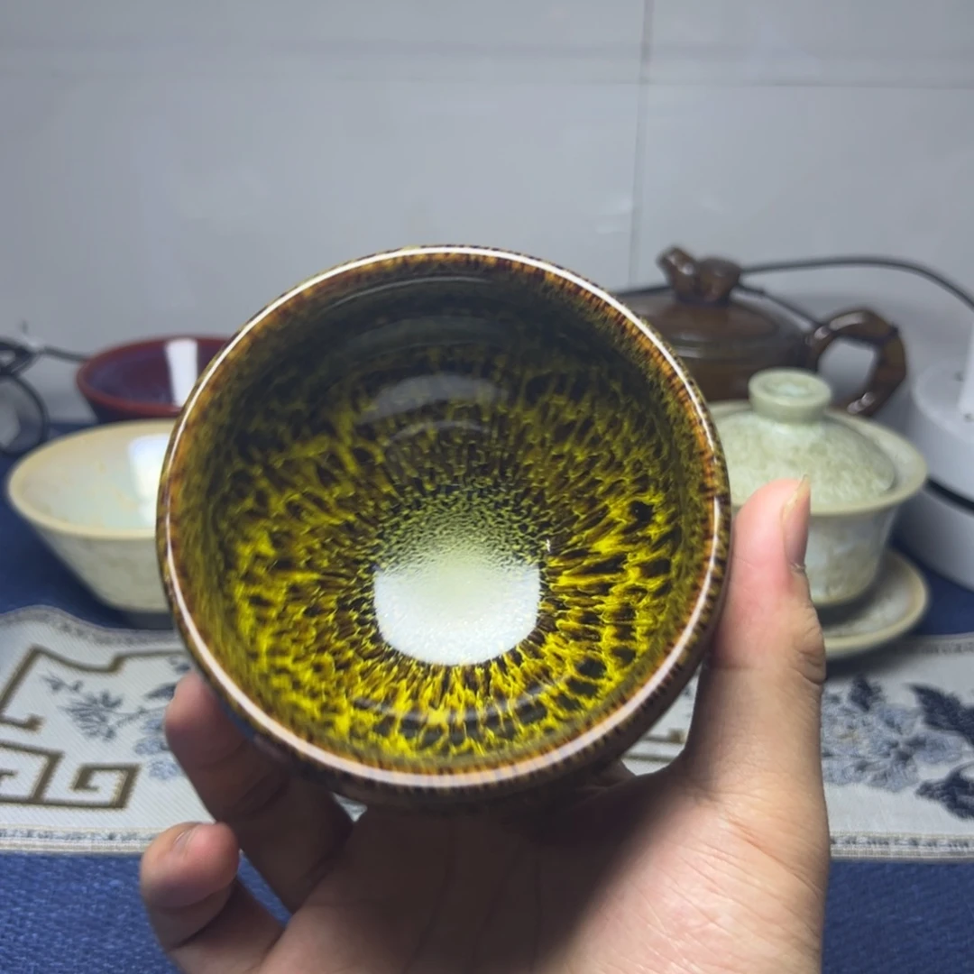 建阳建盏喝茶主人杯
