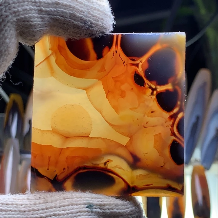 玛瑙/玉髓颈饰未镶嵌142