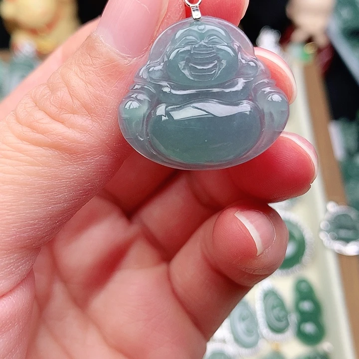 颈饰未镶嵌翡翠吊坠