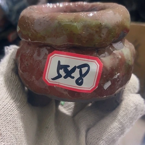 红陶粗陶花盆手工