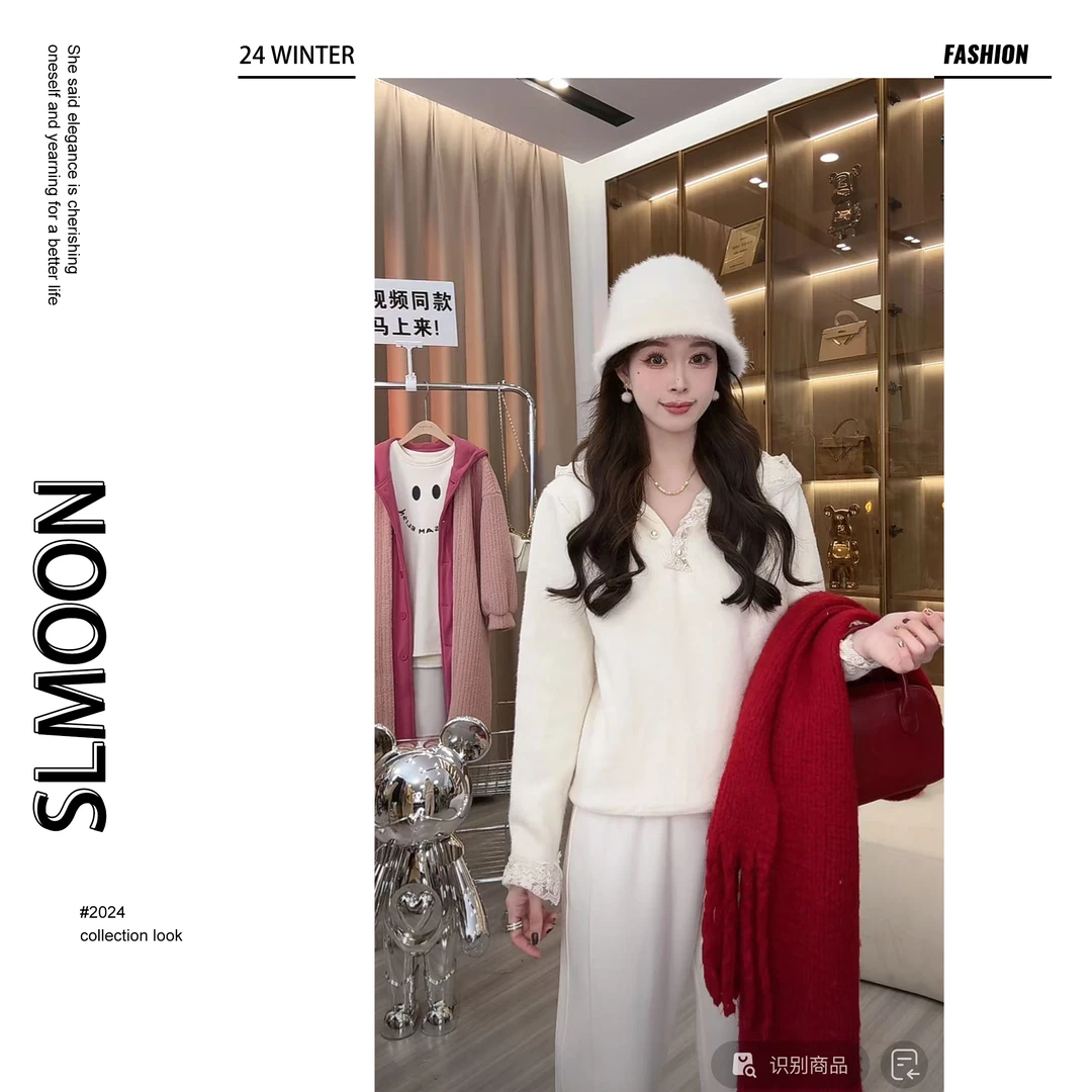 【大潘优品】【月半湾】毛衣CDP4MY7439