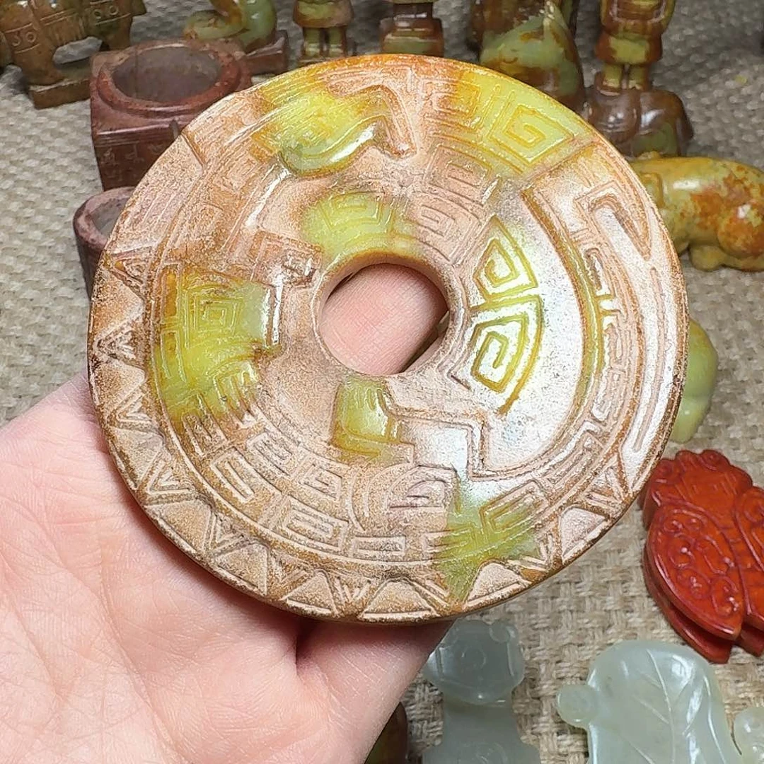 白玉菩提吊坠挂件