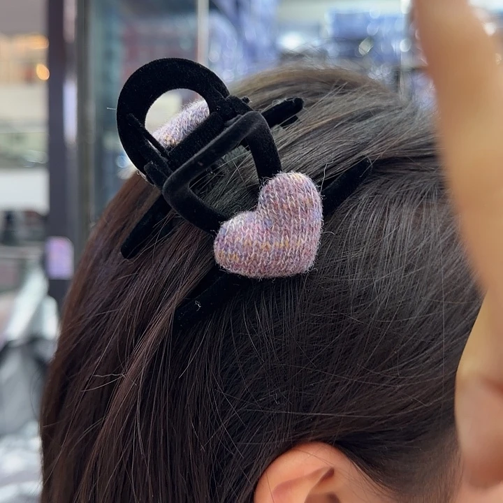 布艺非金属紫色高八-1