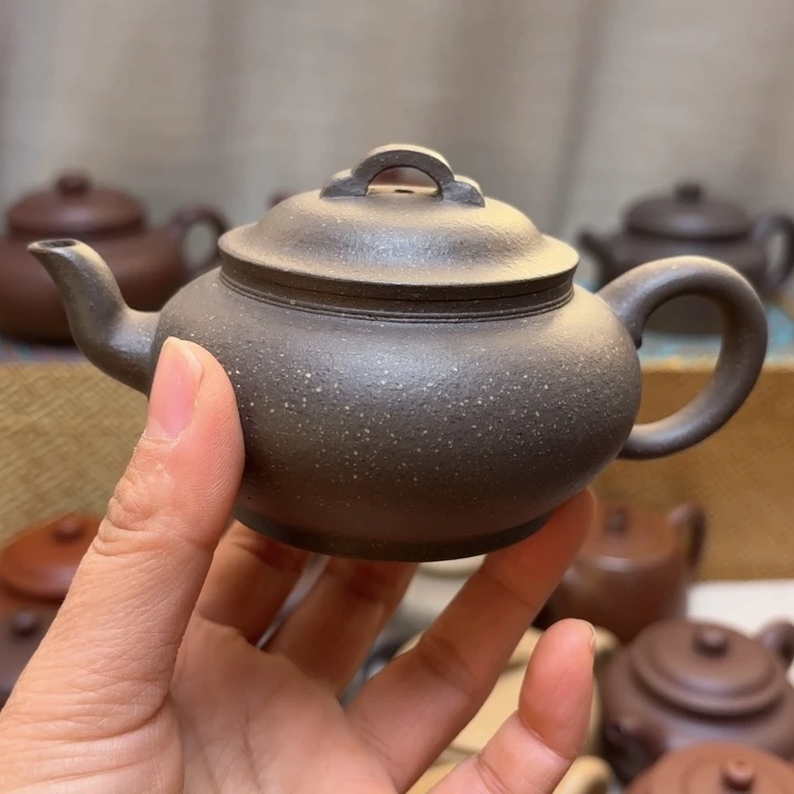 紫砂茶壶大水潭天青30目福利价