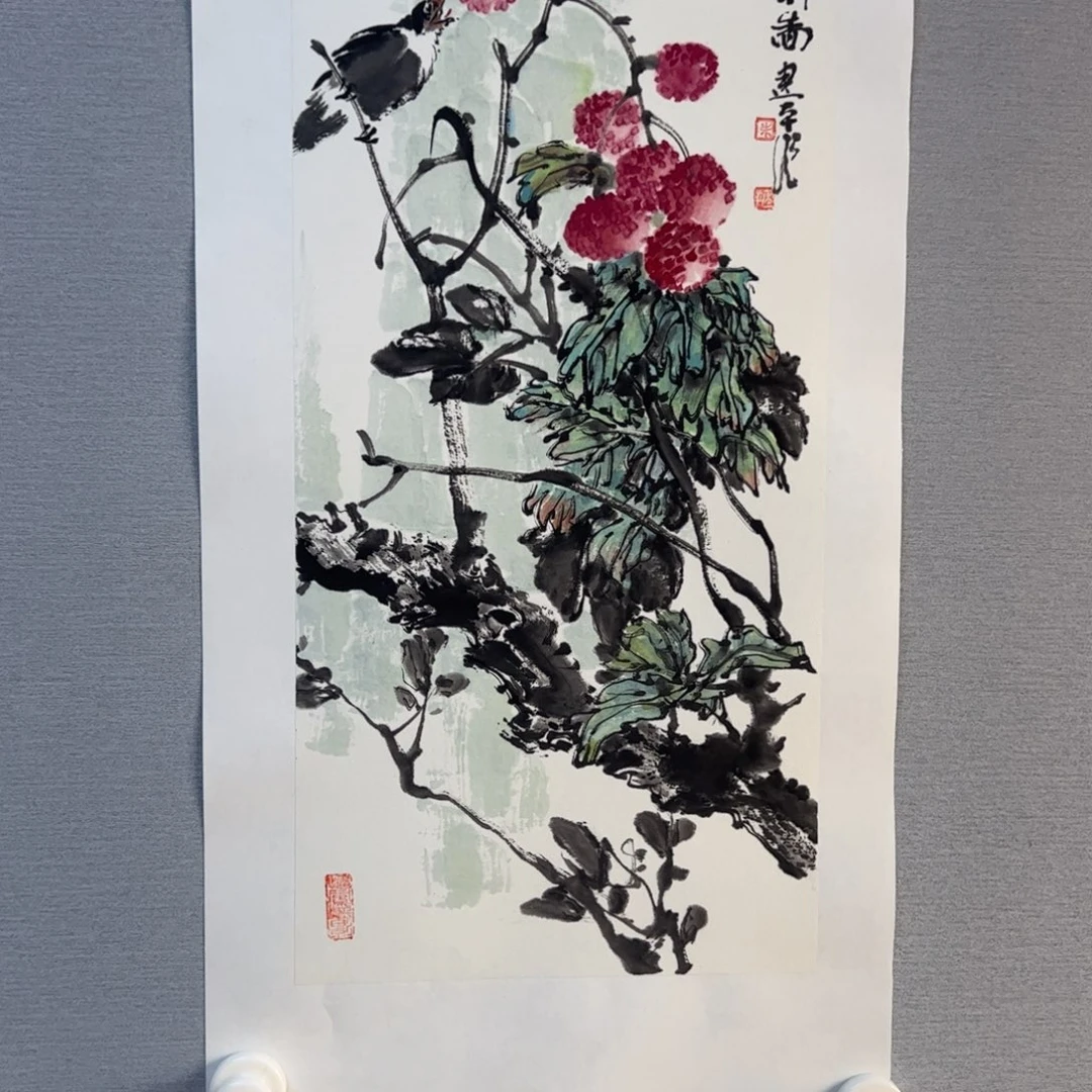 国画亲笔手绘原创作品