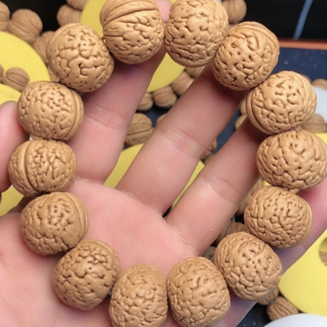 【闪购商品】桃核吊坠杜**凡22尺寸苹果圆手串
