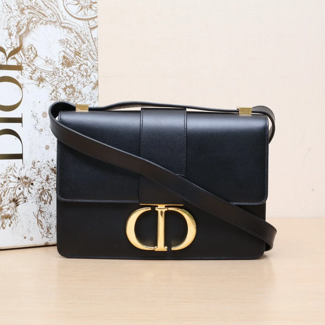 95新 DIOR/迪奥 【娇活动】30蒙田皮肩带24 皮革C金扣2019 683177