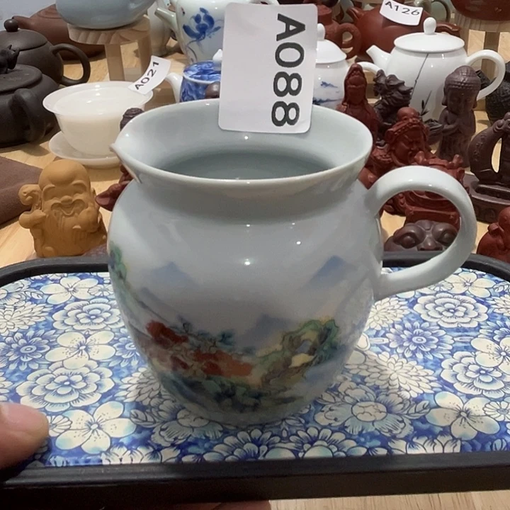 默认微瑕瓷器、茶具、壶、摆件，介意勿拍