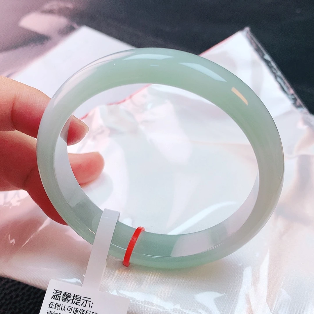 未镶嵌手镯翡翠58圈