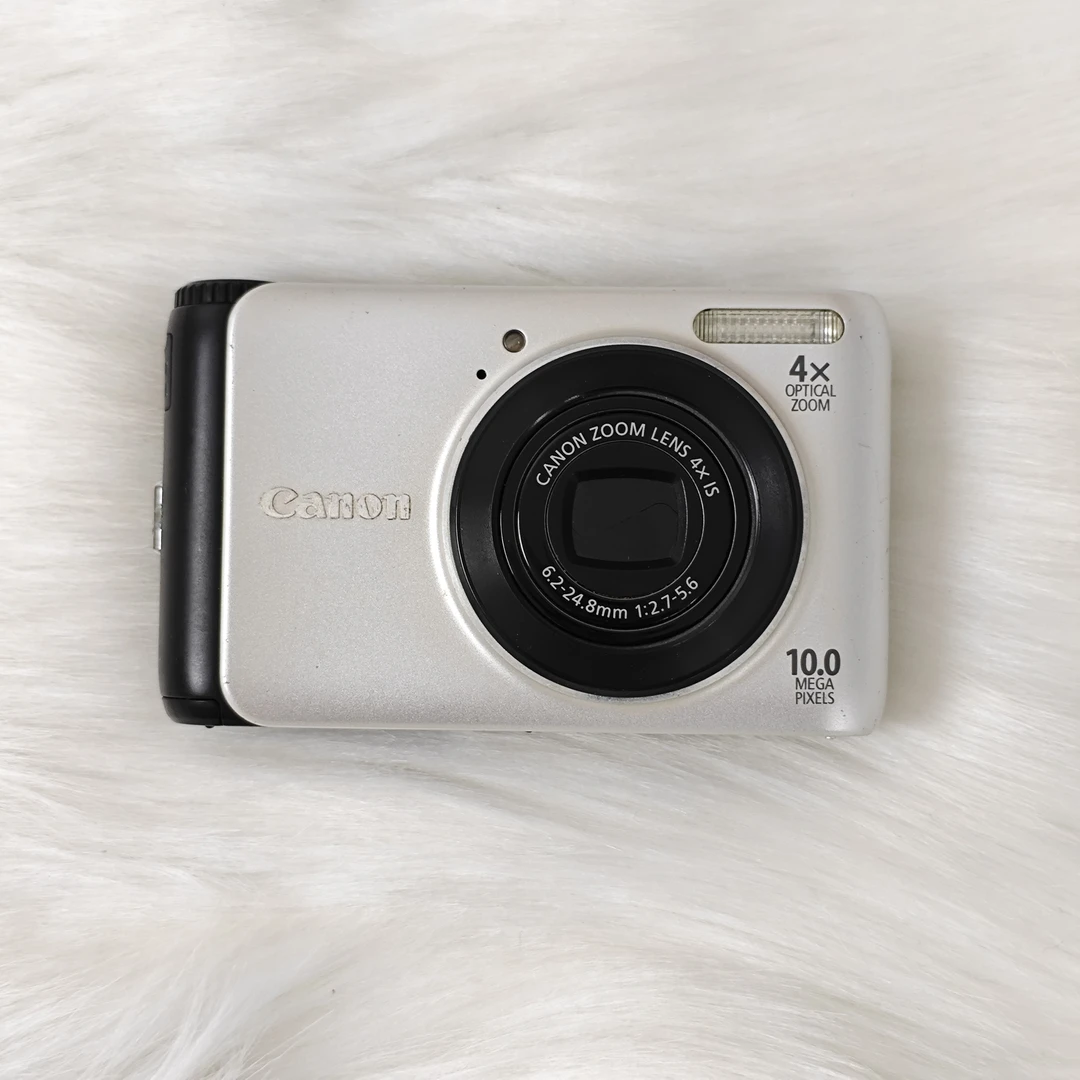 9新 Canon/佳能 a3000 银色 出片清晰奶油皮 配件齐全