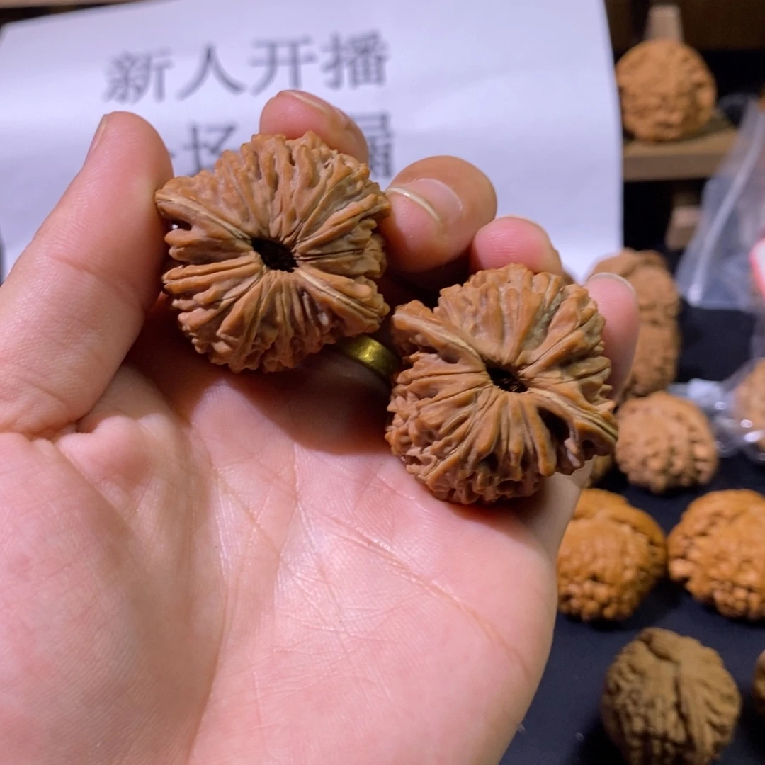 梵***吊坠文玩核桃41全品楼子无修