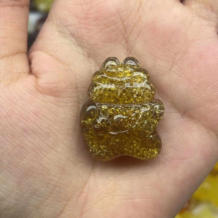 裸石琥珀未镶嵌天然琥珀蜜蜡