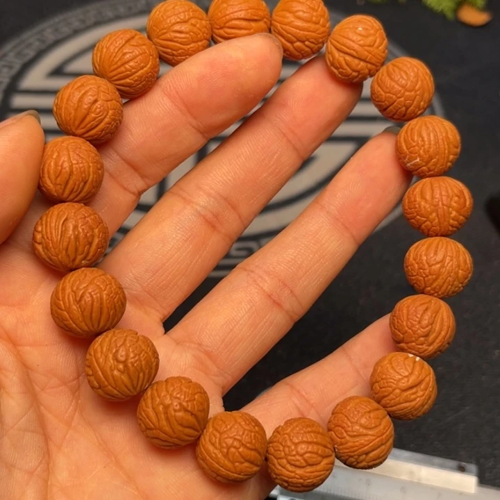 桃核手串龙纹桃核6