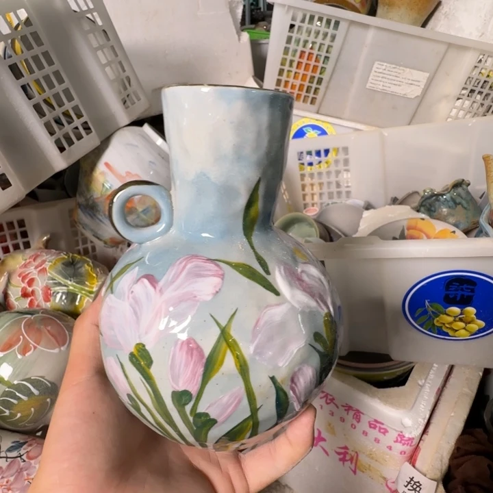 釉下彩手绘（瑕疵慎拍）191