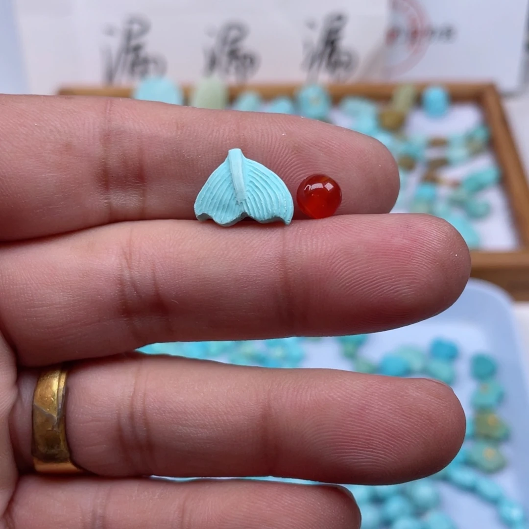 南红玛瑙未镶嵌颈饰224