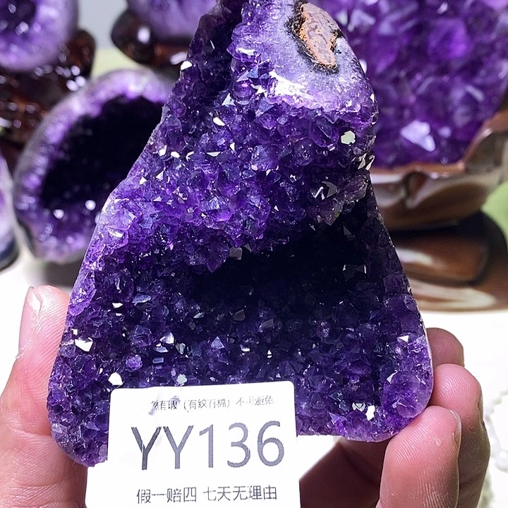 水晶天然水晶家居办公摆件未镶嵌