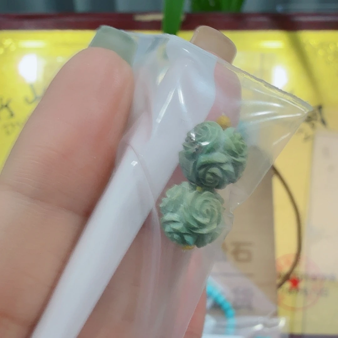 未镶嵌绿松石珠宝奇石暴*猫