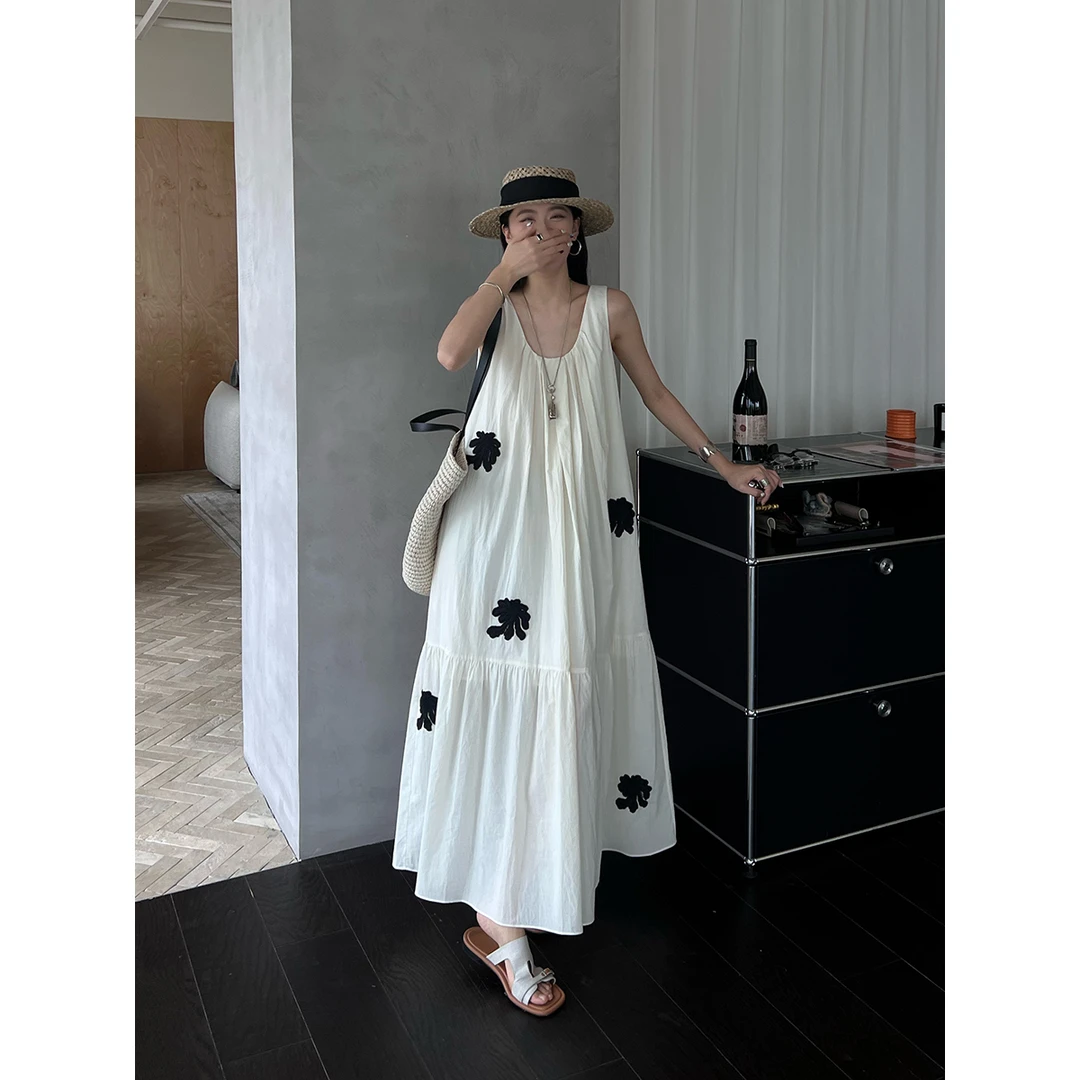 YOEYYOU设计师品牌2025春夏无袖上衣/背心连衣裙/520291/520008