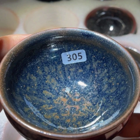 茶盏原矿原釉柴烧建盏