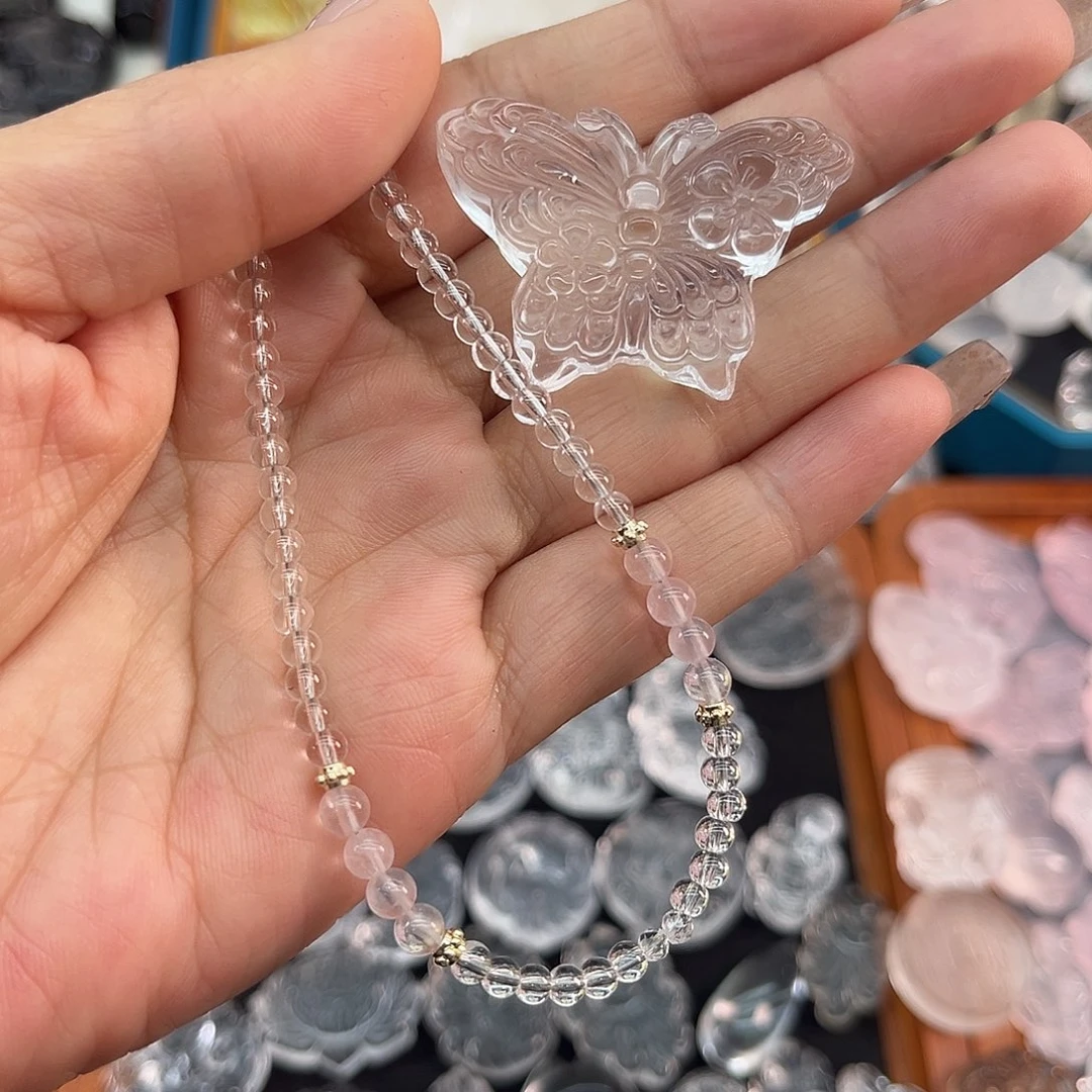 水晶珠宝半成品未镶嵌明**风48