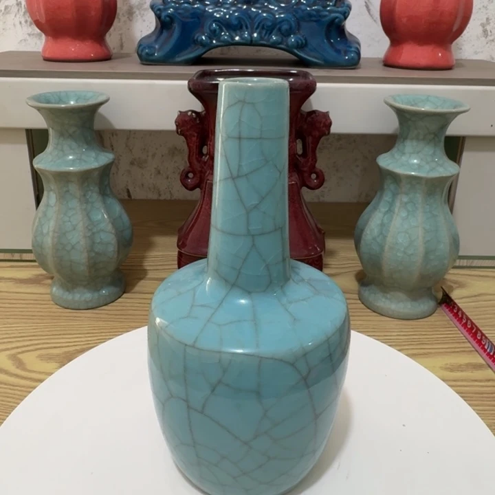 瓷片手工制作陶瓷摆件