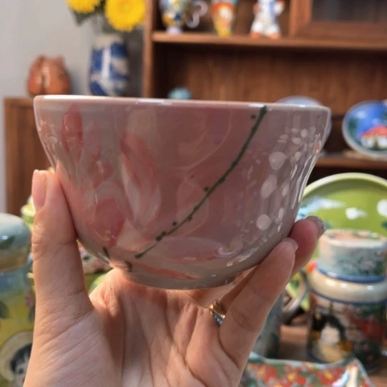 壶景德镇釉下手绘陶瓷 