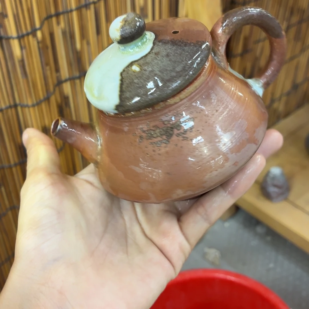 陶园柴烧，精品高货571摆件