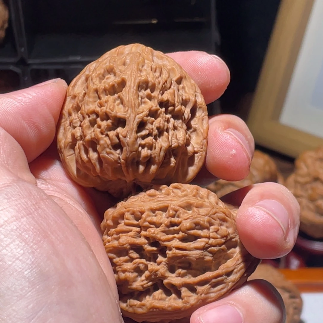 李****把件文玩核桃41全品南疆石